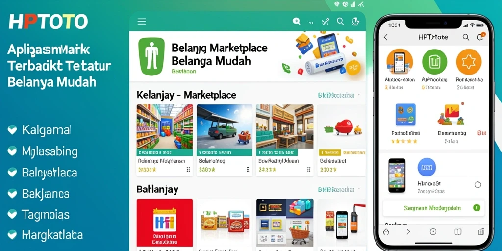 Tampilan antarmuka HPTOTO yang menarik untuk berbelanja online.