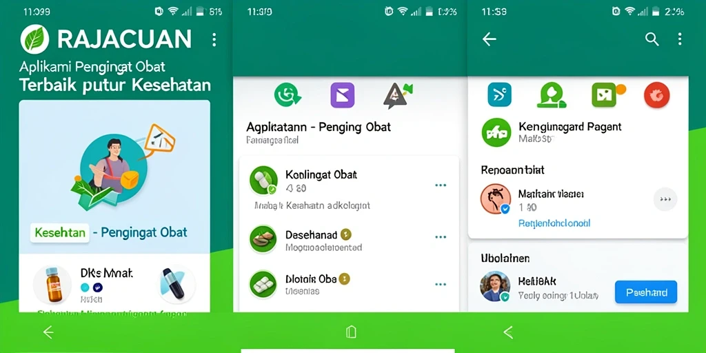 Tampilan antarmuka RAJACUAN yang sederhana dan fungsional.